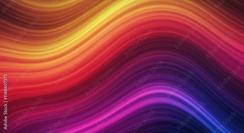 Vibrant Wave Abstract Background Vibrant Wave Abstract Background