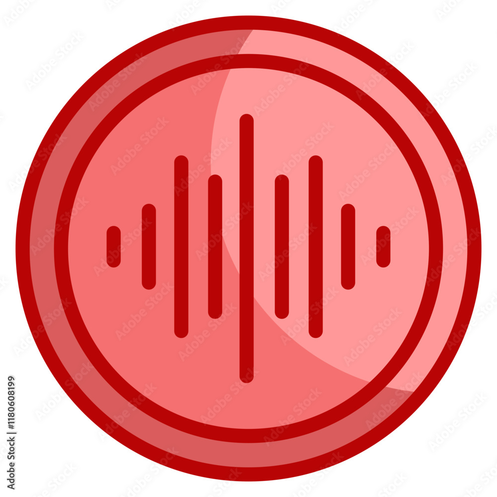 Obraz premium Equalizer Icon Element For Design