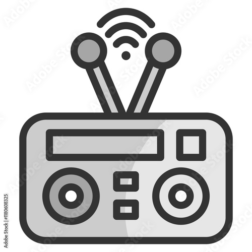 Radio  Icon Element For Design