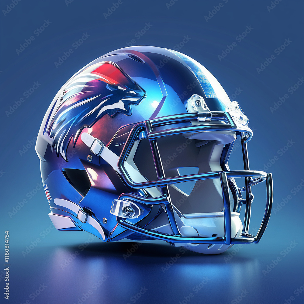Fototapeta premium american football helmet