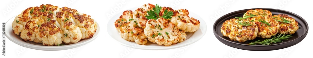 Delicious platters of golden-brown fried foods. Delicious platters of golden-brown fried foods.