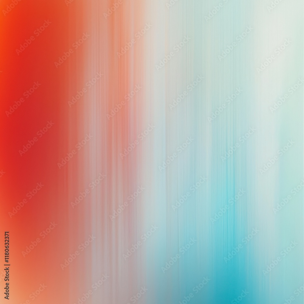 Obraz premium Vibrant Abstract Background Blending Red Orange and Teal Hues for Modern Design