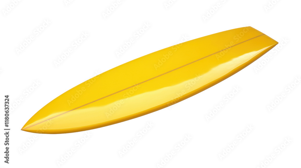 Obraz premium Surfboard transparent background