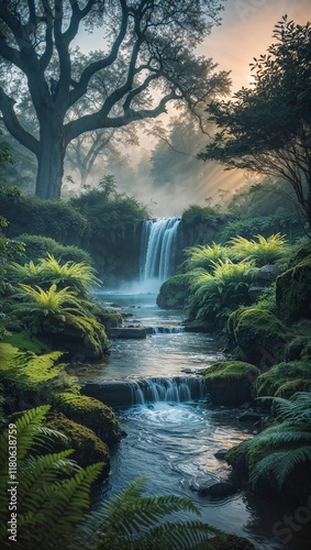 waterfall in the forest