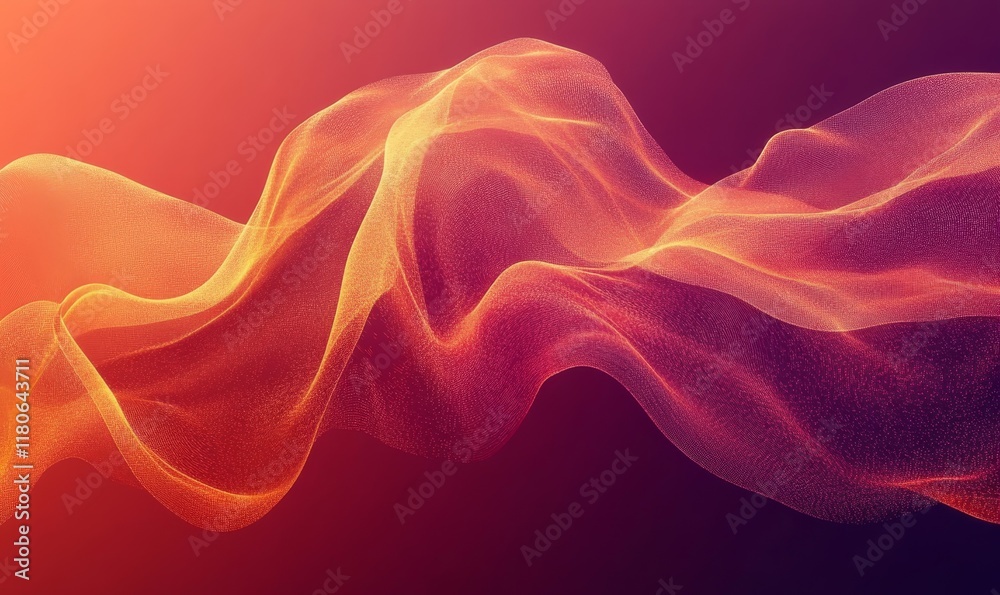 Obraz premium Soft gold crimson gradient background, subtle contrasts texture, poster header, minimalistic layout, Generative AI