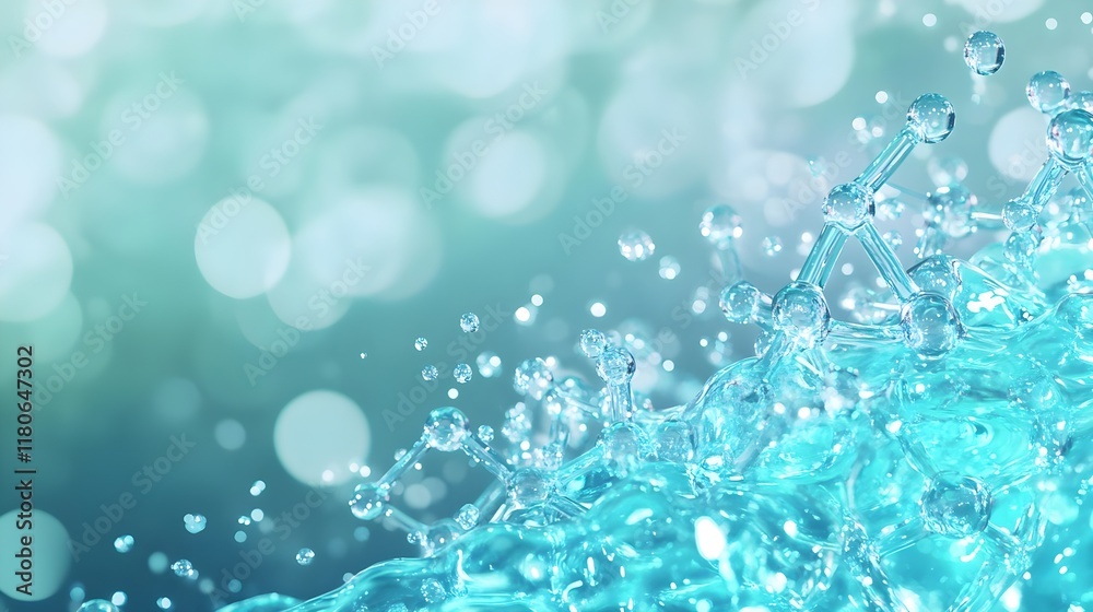 aqua molecular splash background - abstract backgrounds aqua molecular splash background - abstract backgrounds