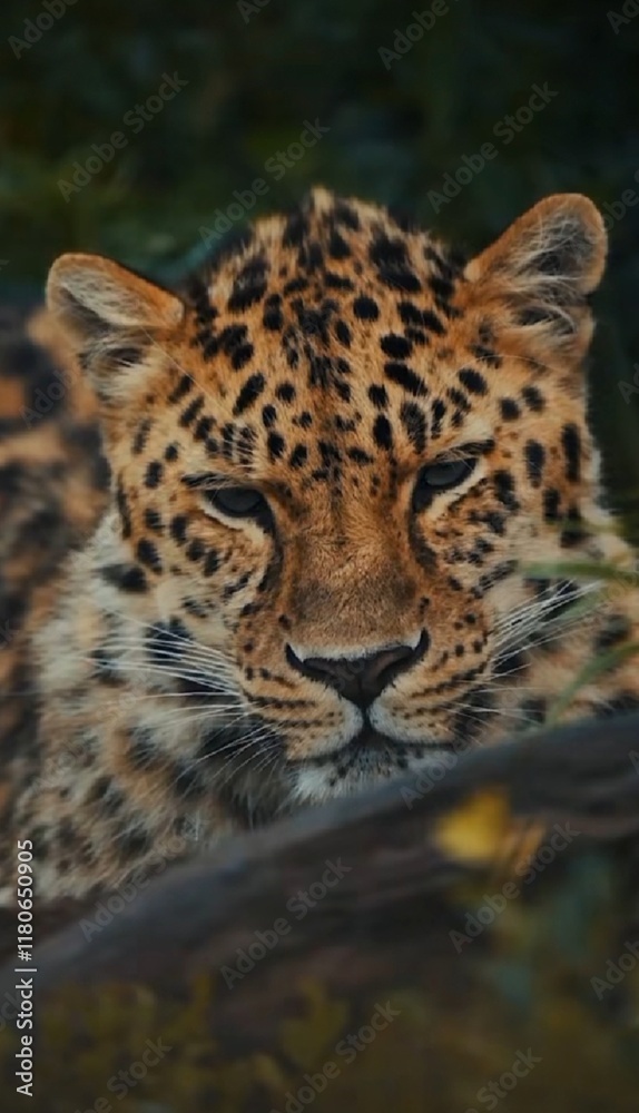 Obraz premium portrait of a leopard