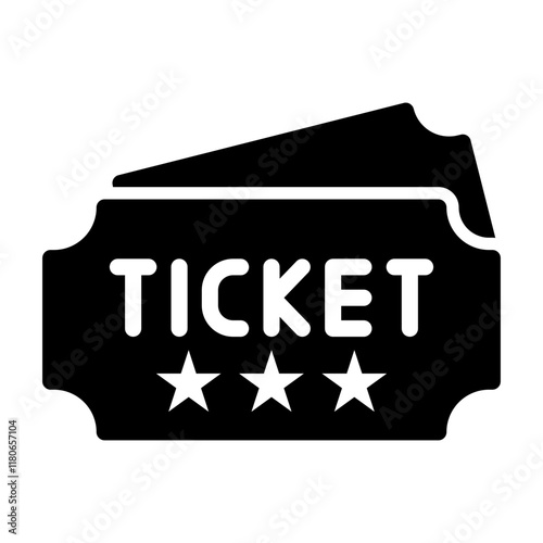 ticket Solid icon