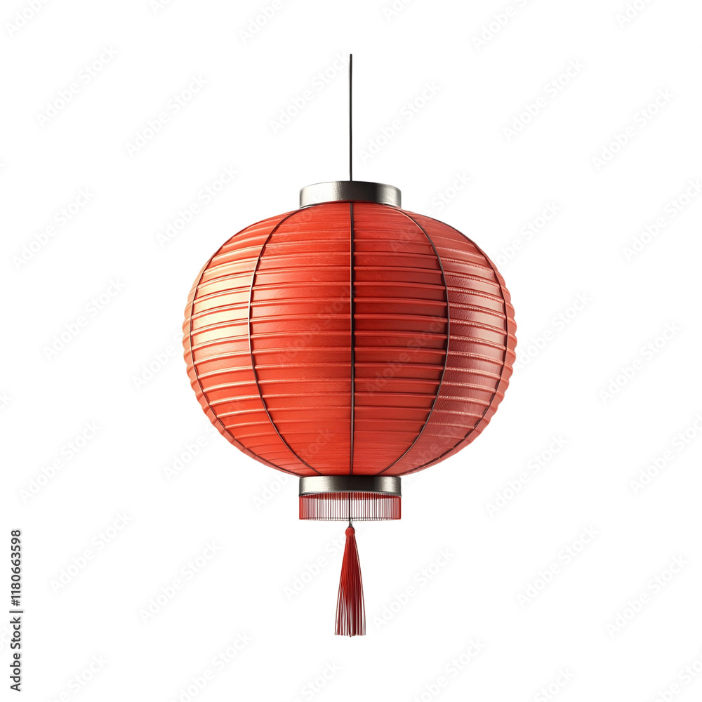 Obraz premium A traditional red Chinese lantern