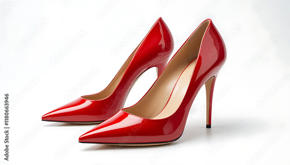 Elegant Red High Heels: A Classic Footwear Choice Elegant Red High Heels: A Classic Footwear Choice