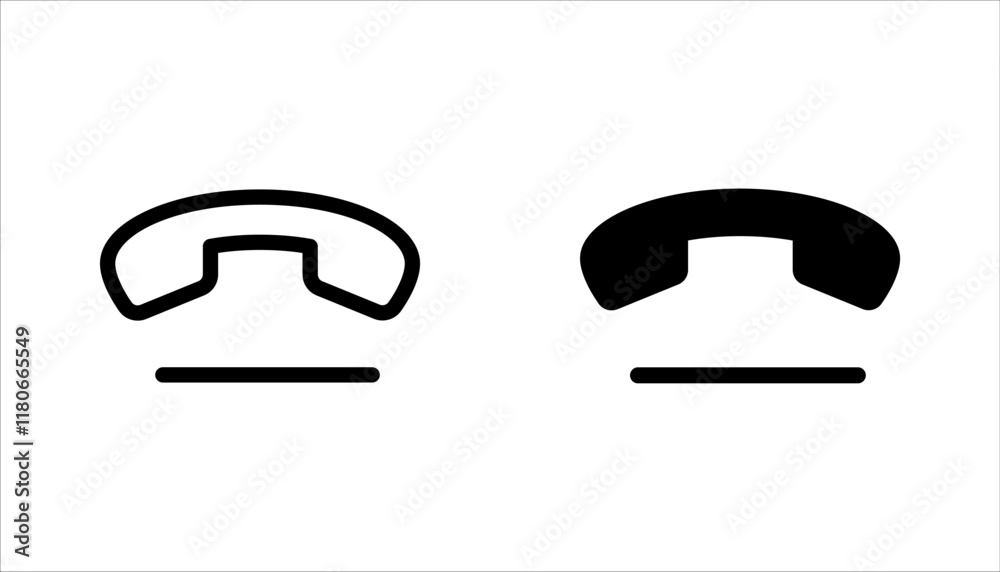 Phone icon set. Call symbol. phone call sign. vector illustration on white background Phone icon set. Call symbol. phone call sign. vector illustration on white background