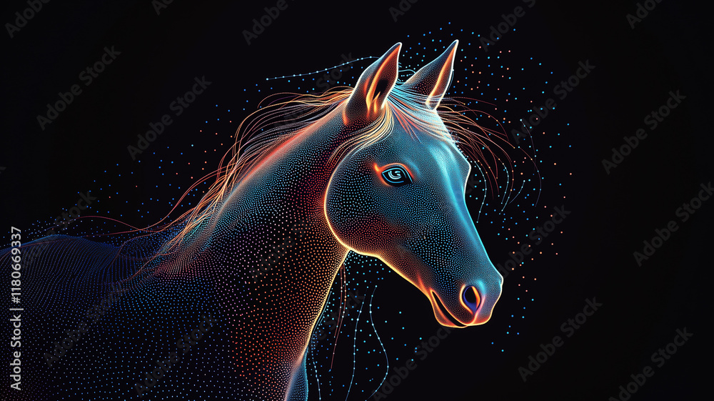 Fototapeta premium horse portrait
