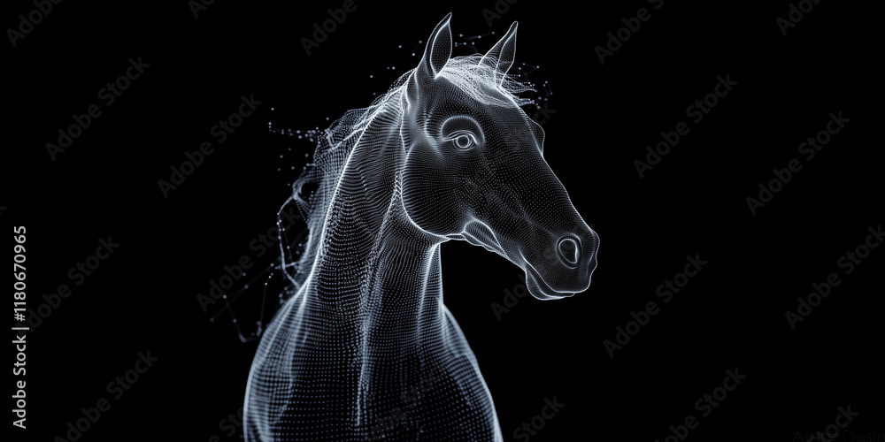 Fototapeta premium horse portrait