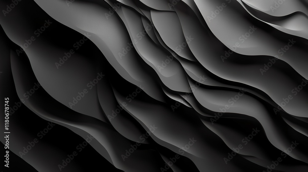 Obraz premium Abstract black color background. 