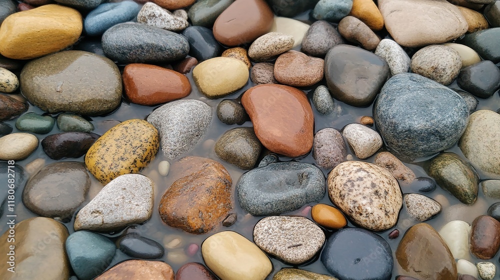 Close-Up of Rocky Coast with Stones in Crystal Clear Water. Serene and Natural Seascape for Outdoor Inspiration. Close-Up of Rocky Coast with Stones in Crystal Clear Water. Serene and Natural Seascape for Outdoor Inspiration.