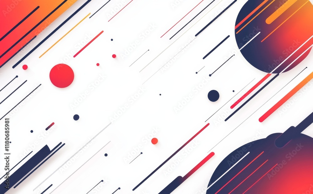 Fototapeta premium Abstract white background with diagonal geometric shapes, presentation design template for business or technology concept.