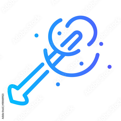 magic wand Line Gradient Icon