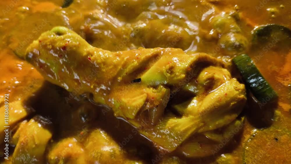 Cooking Tikka masala in pan, in door Chiangmai Thailand. Cooking Tikka masala in pan, in door Chiangmai Thailand.