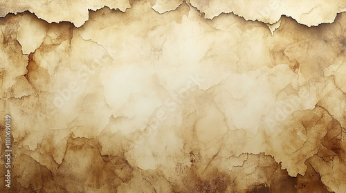 Wallpaper Mural Aged, burnt parchment paper texture background. Torontodigital.ca