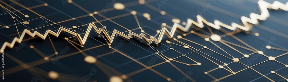 Analyzing financial data trends digital space infographic abstract environment close-up view economic insights