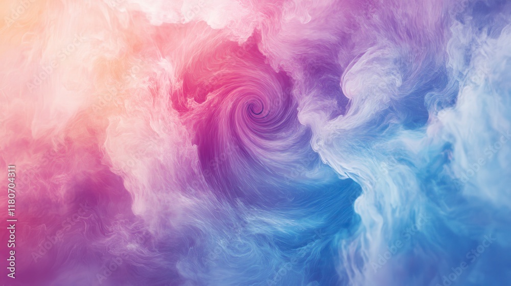 Pastel abstract tie dye on fabric texture, Colorful spiral tie dye abstract pattern background.