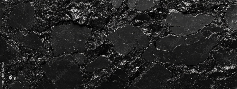 Fototapeta premium Dark grey stone texture background.