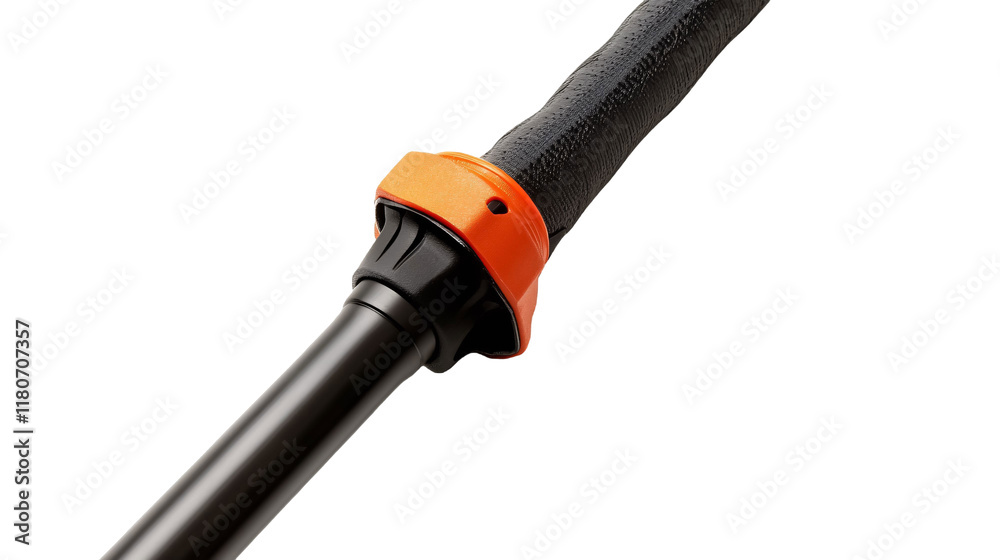 Trekking Pole Tip Protector with Durable Material - Isolated on White Background Trekking Pole Tip Protector with Durable Material - Isolated on White Background
