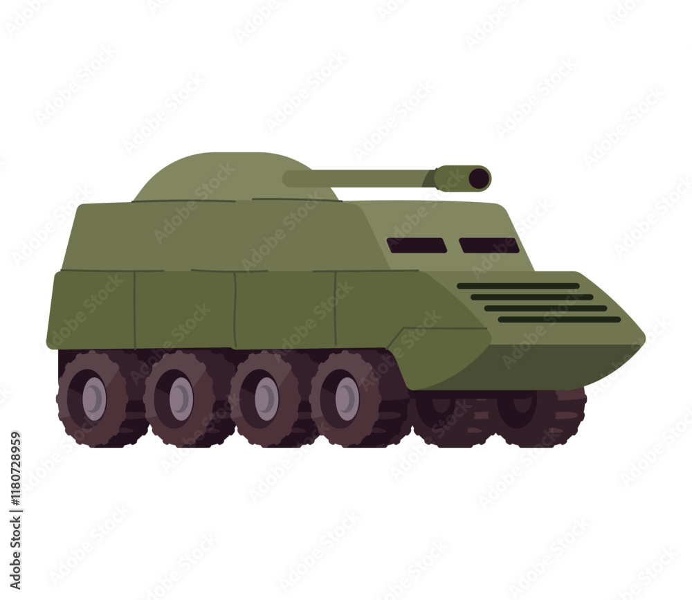 Fototapeta premium military tank vehicle