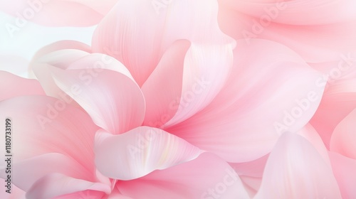 A close up of a pink flower with a soft, delicate appearance