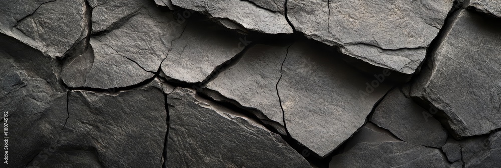 Dark grey cracked stone texture background. Dark grey cracked stone texture background.