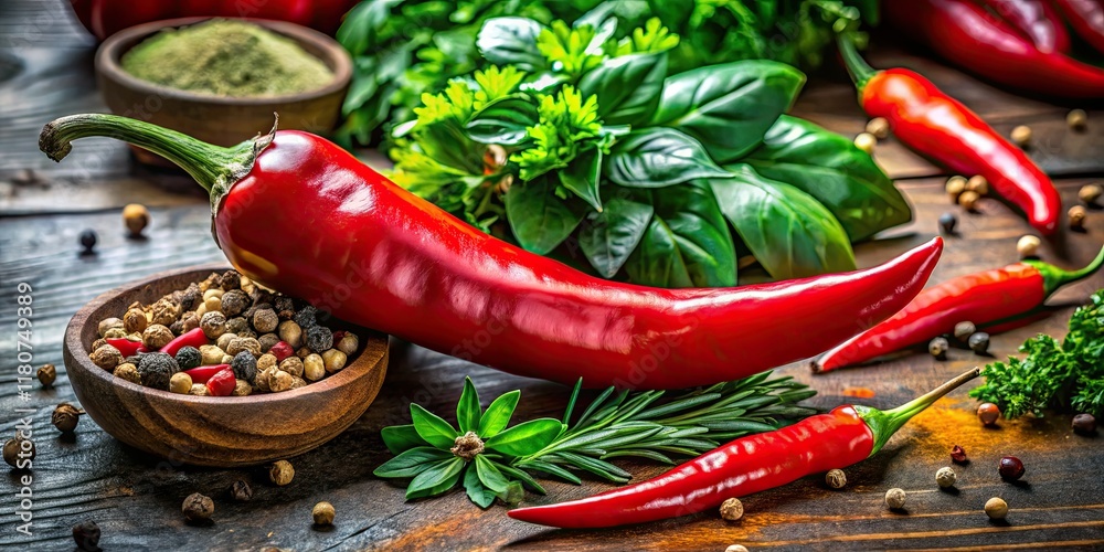 Sizzling red chilies, vibrant herbs, and spices ignite the senses in this culinary photography collection. Sizzling red chilies, vibrant herbs, and spices ignite the senses in this culinary photography collection.