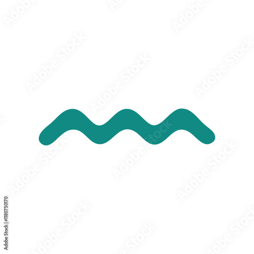 Abstract Organic Sea Shape