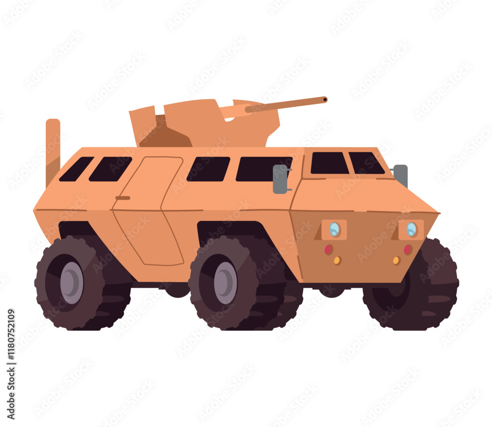 Obraz premium military humvee vehicle