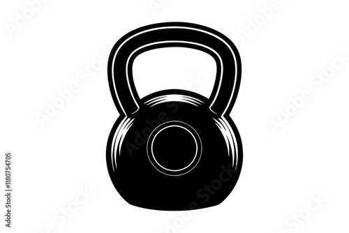 Weight icon set. Kilogram weight icon. Kettlebell symbol. Vector illustration.