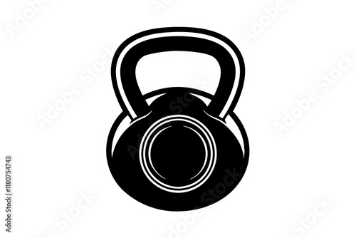 Weight icon set. Kilogram weight icon. Kettlebell symbol. Vector illustration.