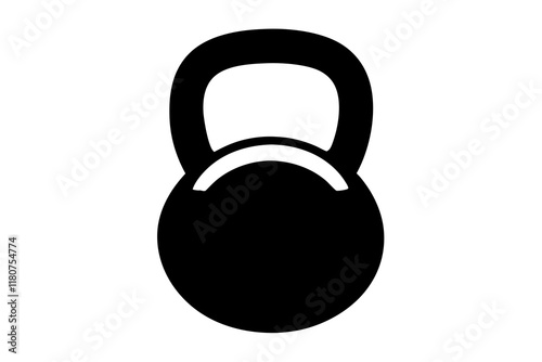 Weight icon set. Kilogram weight icon. Kettlebell symbol. Vector illustration.