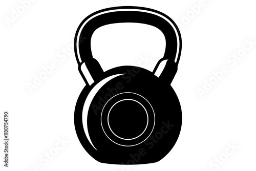 Weight icon set. Kilogram weight icon. Kettlebell symbol. Vector illustration.