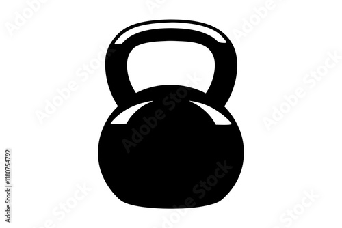 Weight icon set. Kilogram weight icon. Kettlebell symbol. Vector illustration.