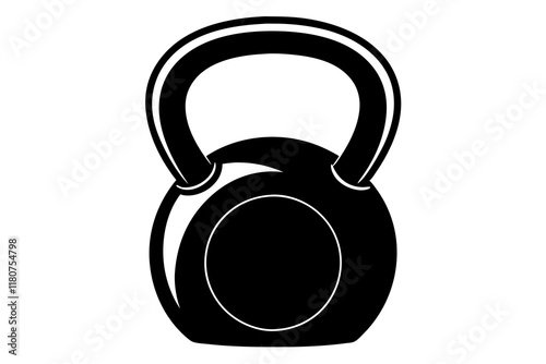Weight icon set. Kilogram weight icon. Kettlebell symbol. Vector illustration.
