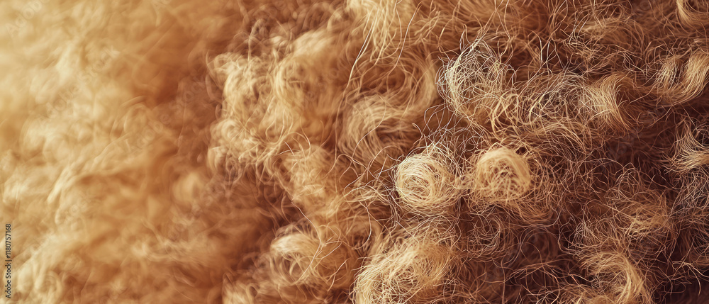 Fototapeta premium Close up of the texture and pattern of an animal's fur, generative AI