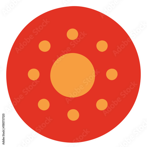 Abstract Chinese New Year Shape