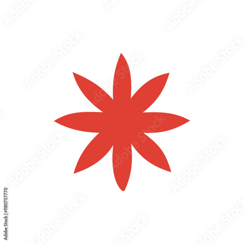 Abstract Chinese New Year Shape