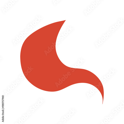 Abstract Chinese New Year Shape