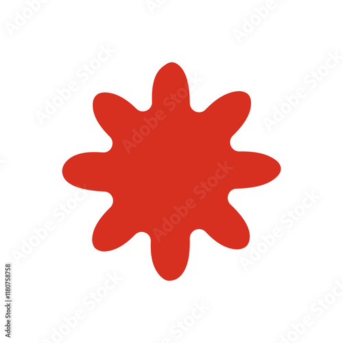 Abstract Chinese New Year Shape