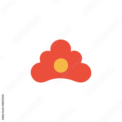 Abstract Chinese New Year Shape