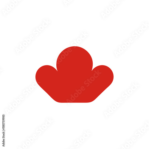 Abstract Chinese New Year Shape