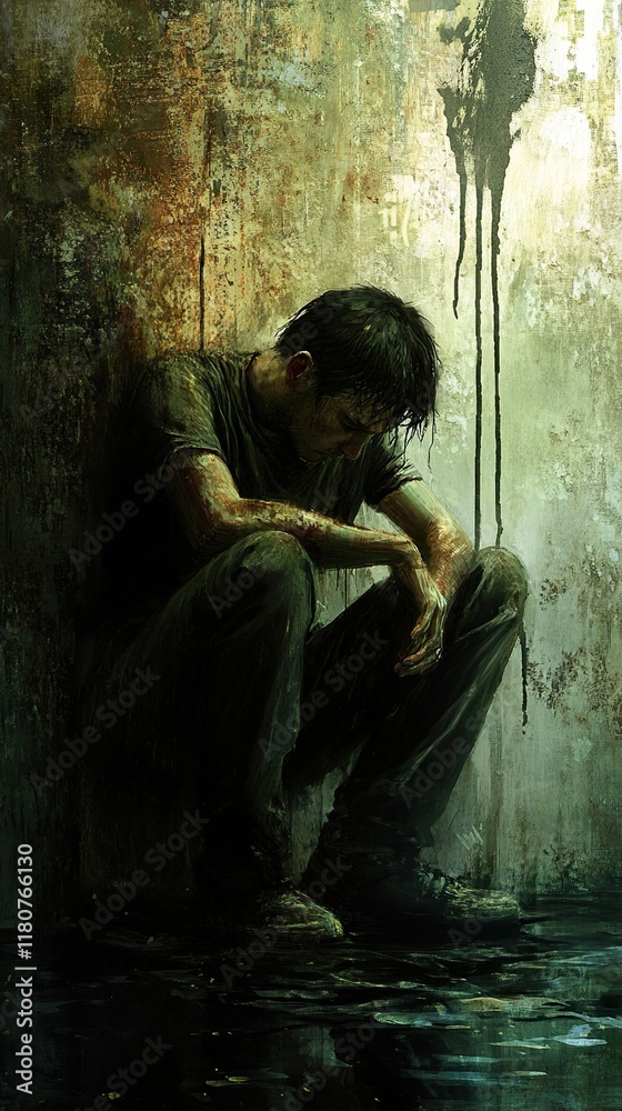 Despair and Loneliness: A Dark Figure in Distress Despair and Loneliness: A Dark Figure in Distress
