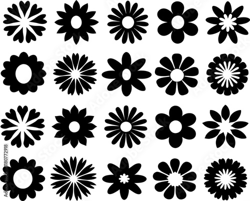 Flowers Basic Glyph Set