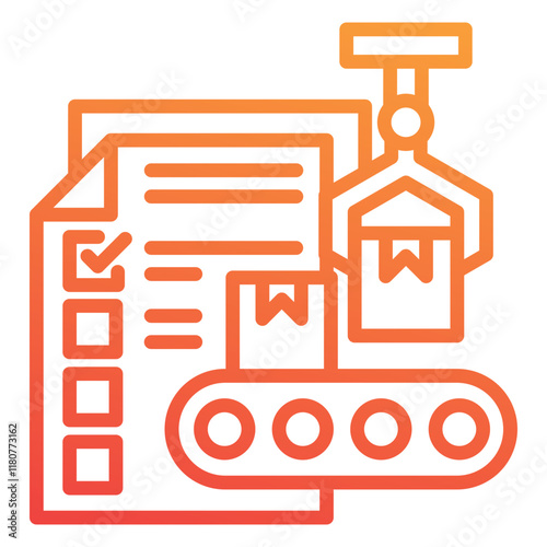 Production Planning Icon