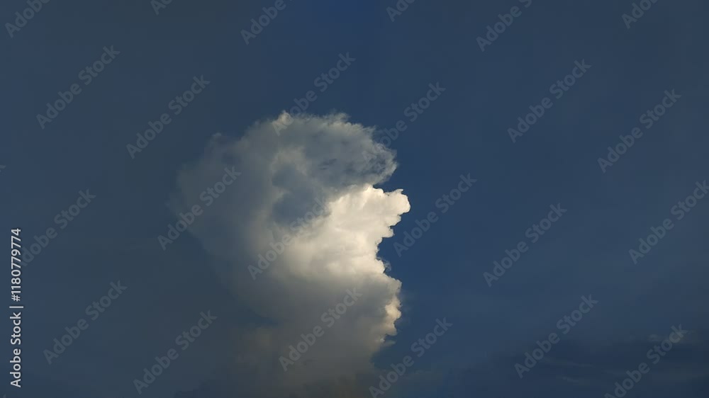 timelapse of clouds with clear sky at noon in summer. texture effect timelapse of clouds with clear sky at noon in summer. texture effect